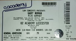 Leicester Ticket 2018